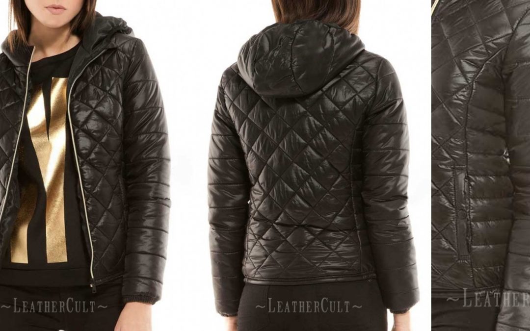 Hooded Leather Jacket