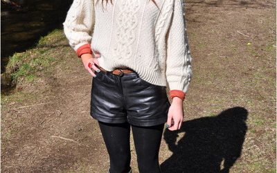 3 Ways to Wear Leather Shorts