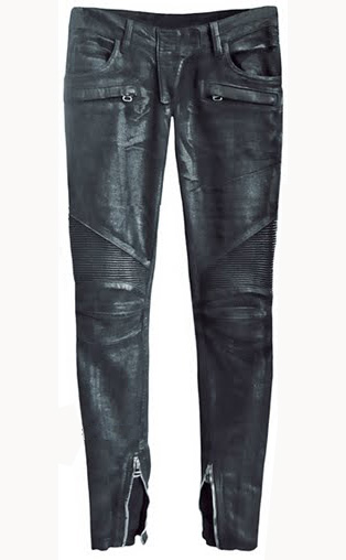 rock leather pants