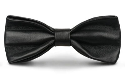 The Complete Guide to Leather Bow Ties