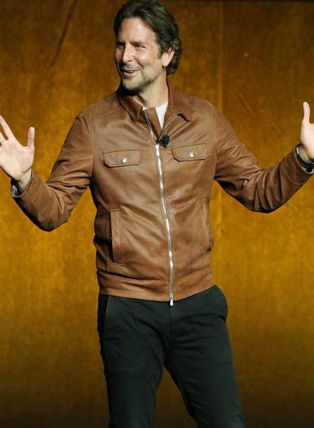 (image for) Bradley Cooper Leather Jacket