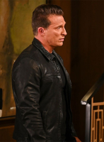 (image for) Steve Burton General Hospital Leather Jacket