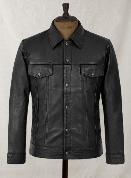 (image for) Leather Trucker Jacket