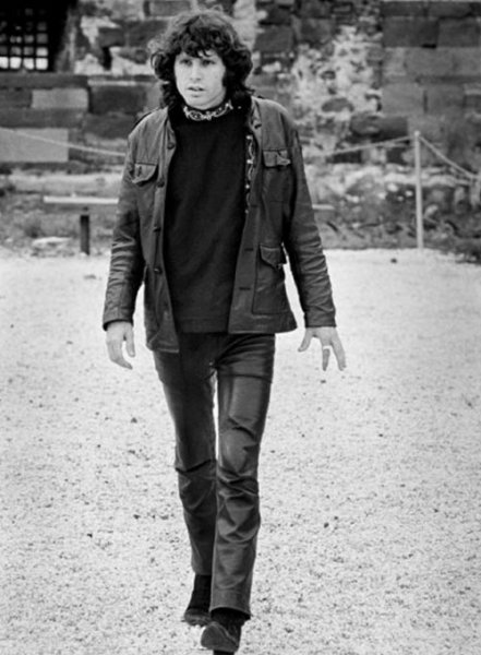 (image for) Jim Morrison Leather Jacket and Pants Set