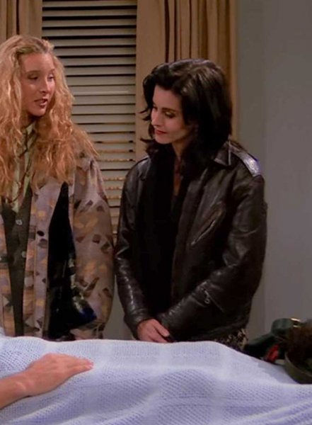 (image for) Courteney Cox Friends Season 1 Leather Jacket