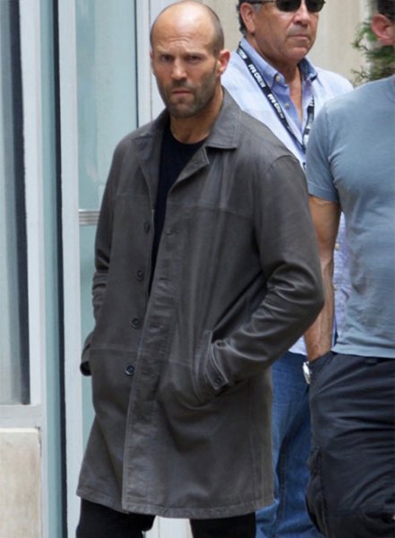 (image for) Jason Statham The Fate Of The Furious Leather Coat