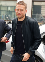 (image for) Charlie Hunnam Leather Jacket #2