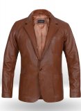 (image for) Tan Brown Daniel Craig Leather Blazer