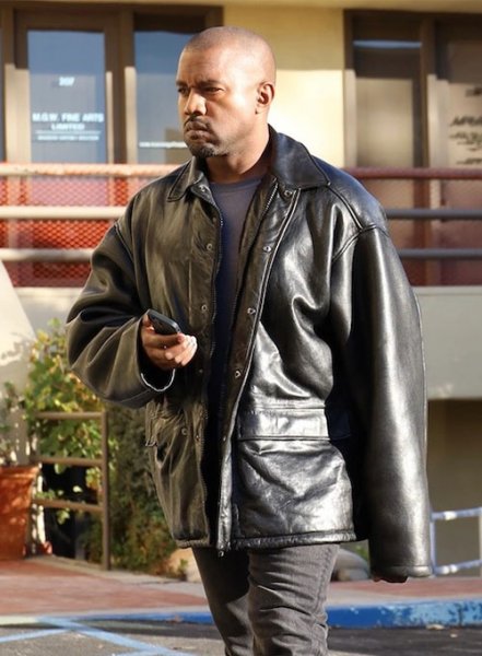 (image for) Kanye West Leather Jacket