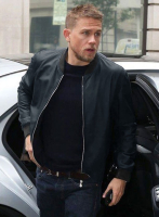 (image for) Charlie Hunnam Leather Jacket #2