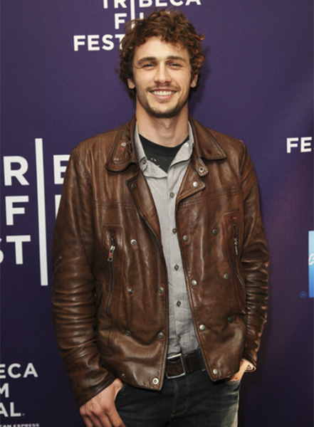 (image for) James Franco Leather Jacket