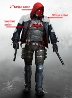 (image for) Batman Arkham Knight Hooded Leather Jacket