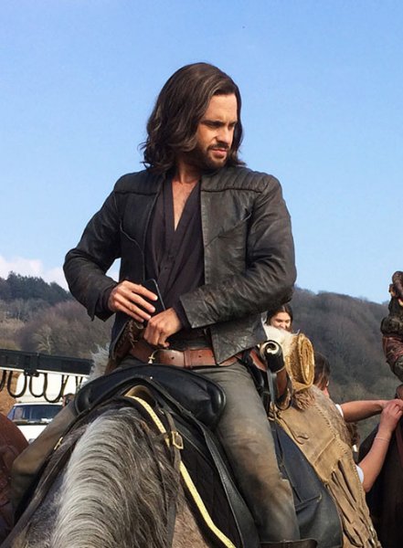 (image for) Tom Riley Da Vinci\'s Demons Leather Jacket #1