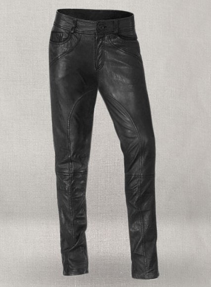 Leather Biker Jeans - Style #501