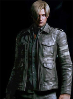 (image for) Resident Evil 6 Leon Kennedy Leather Jacket