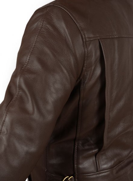 (image for) Leonardo DiCaprio Inception Leather Jacket