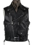 (image for) Leather Biker Vest # 308