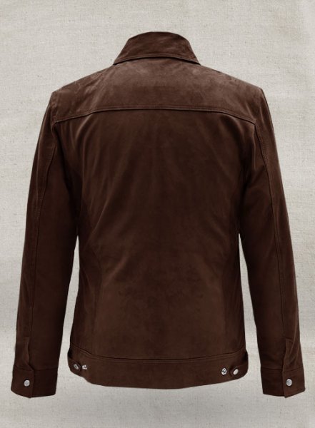 (image for) Brown Frodo Suede Leather Jacket