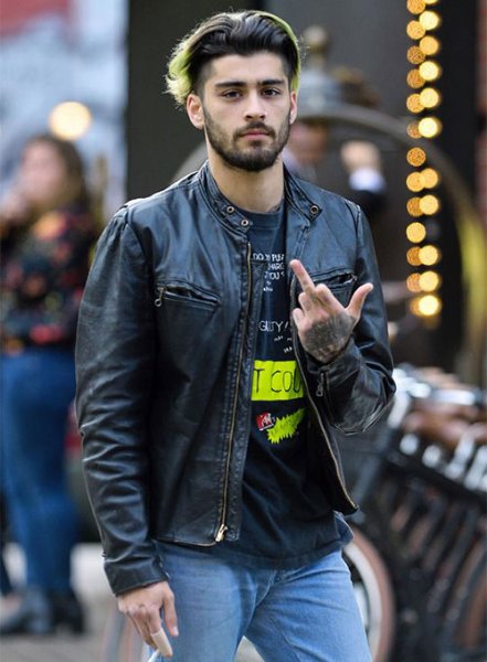 (image for) Zayn Malik Leather Jacket