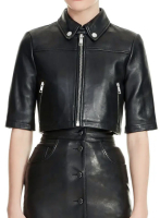 (image for) Katie Stevens The Bold Type Leather Jacket