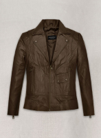 (image for) Rachel McAdams True Detective Leather Jacket