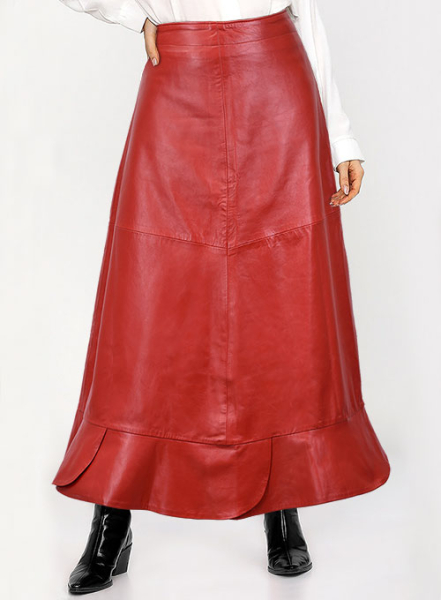 (image for) Riley Midi Leather Skirt