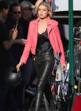 (image for) Gigi Hadid Leather Jacket #2