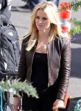 (image for) Reese Witherspoon This Means War Leather Jacket