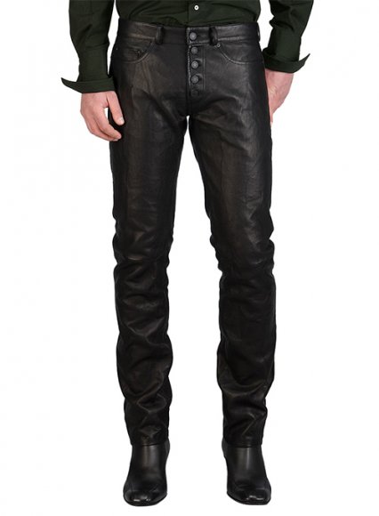 mens designer leather pants