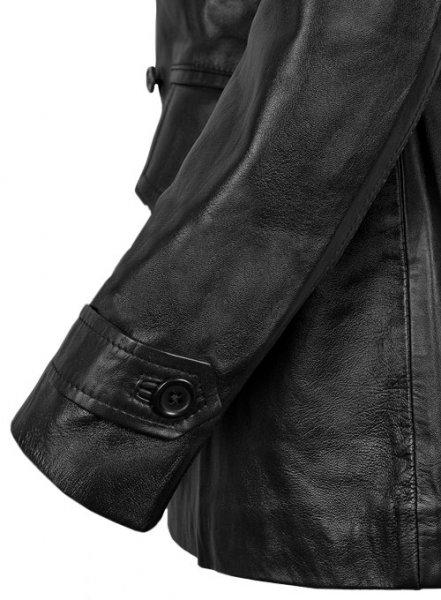 (image for) David Tennant Doctor Who Leather Trench Coat