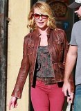 (image for) Katherine Heigl Leather Jacket