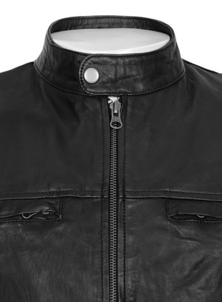 (image for) Cafe Racer Leather Jacket