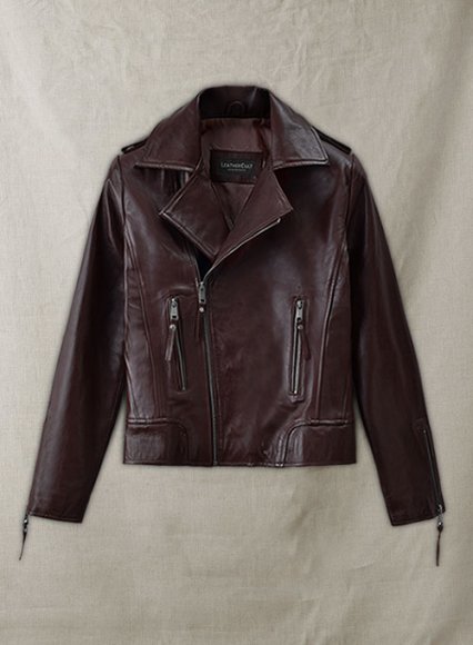 (image for) Rosie Huntington Leather Jacket