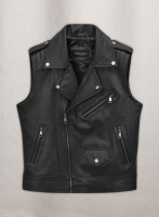 (image for) Leather Biker Vest # 318