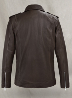 (image for) Beast Brown Biker Leather Jacket