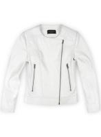 (image for) White Leather Jacket # 237