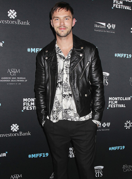 (image for) Nicholas Hoult Leather Jacket #1