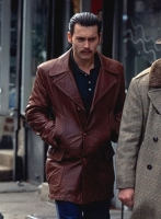 (image for) Johnny Depp Donnie Brasco Leather Blazer