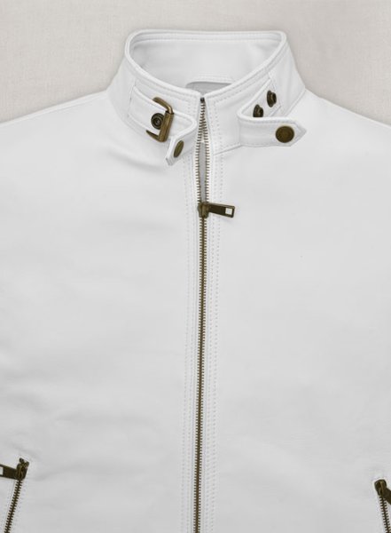 (image for) White Leather Jacket #905