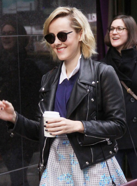 (image for) Jena Malone Leather Jacket