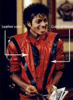 (image for) Michael Jackson Thriller Leather Jacket and Pants Set