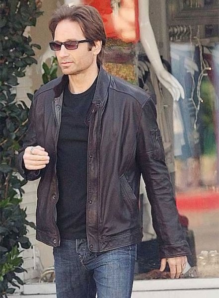 (image for) Californication Season 3 Hank Moody Leather Jacket