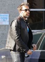 (image for) Ben Affleck Leather Jacket #2