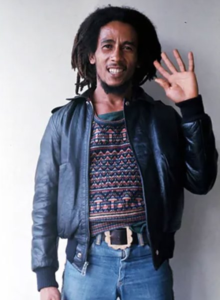 (image for) Bob Marley Leather Jacket #1