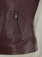 (image for) Alexandra Daddario San Andreas Leather Jacket