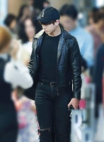 (image for) Jungkook Leather Jacket #1