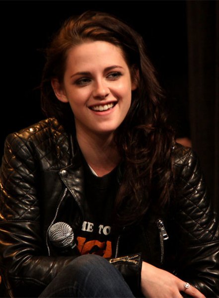 (image for) Kristen Stewart Leather Jacket