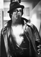 (image for) Sylvester Stallone Rocky 2 Leather Trench Coat