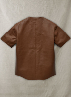 (image for) Crocodile Brown Leather T-Shirt