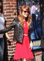 (image for) Emma Stone Leather Jacket #1